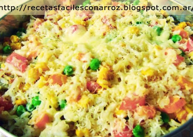 Arroz Colorido: Una Guarnición Atractiva y Saludable para Acompañar